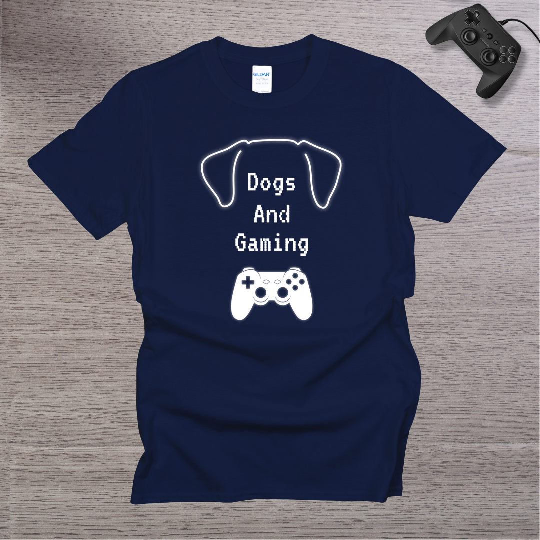 Dogs and Gaming T-Shirt