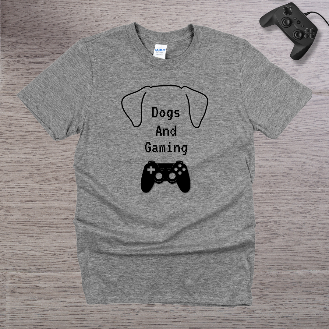 Dogs and Gaming T-Shirt