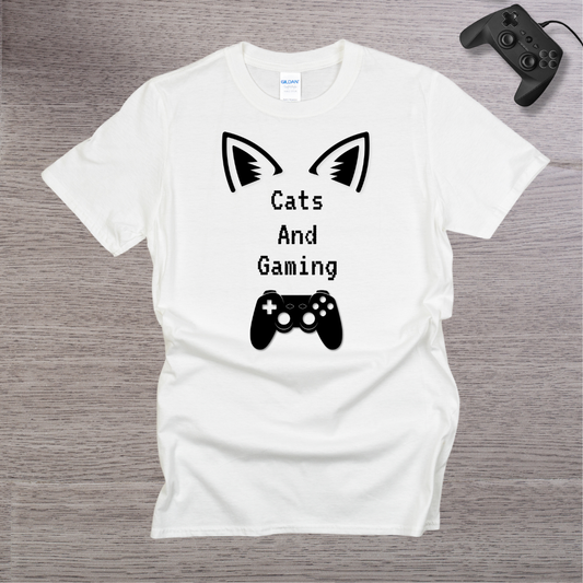 Cats and Gaming T-Shirt